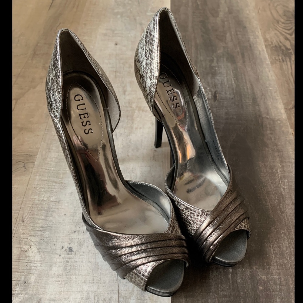 Guess Peep Toe Heels - Sz 8.5